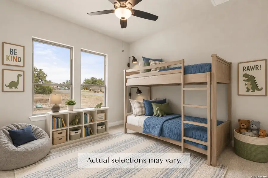 Furnished interior view inside a new home in , New Braunfels (Image 4).