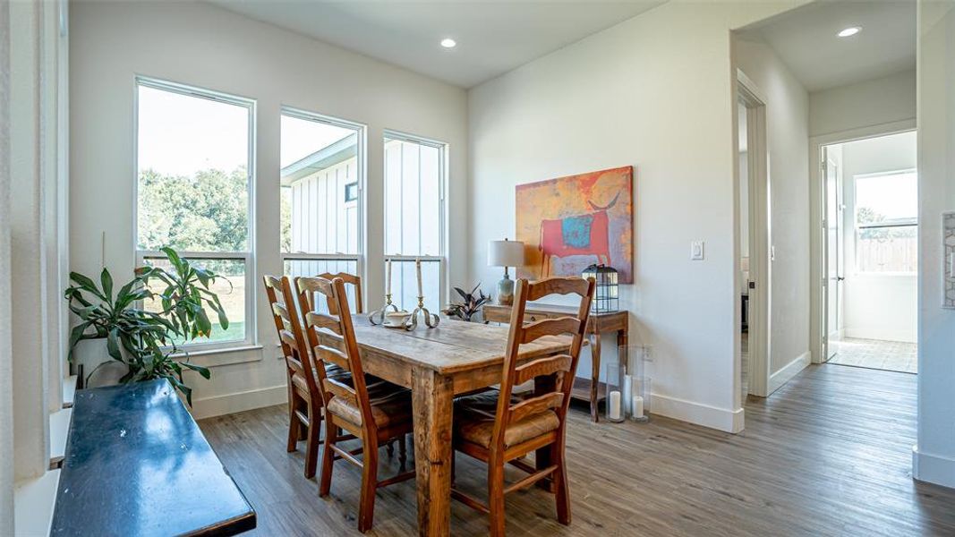 Furnished interior view inside a new home in , Glen Rose (Image 7). Furnished interior view inside a new home in , Glen Rose (Image 7).