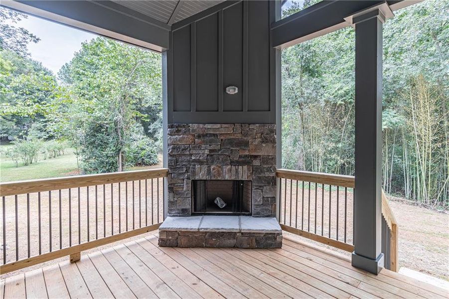 Furnished interior view inside a new home in , Braselton (Image 9).