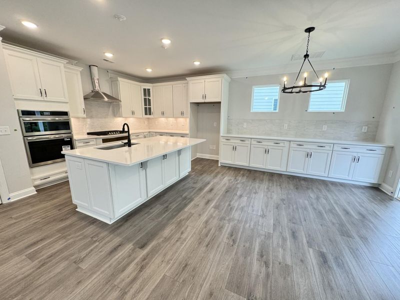 Furnished interior view inside a new home in Caldwell Forest, Charlotte (Image 5).