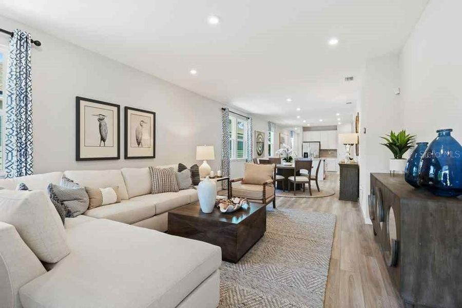 Furnished interior view inside a new home in , Palm Coast (Image 18). Furnished interior view inside a new home in , Palm Coast (Image 18).