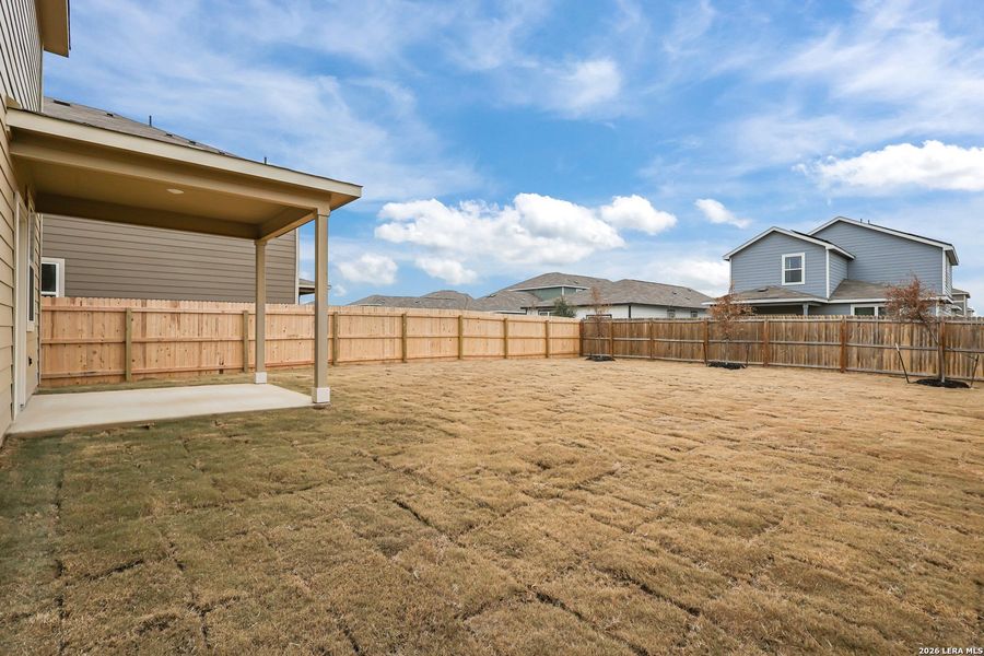 Exterior details and patio area of a home in Millican Grove, San Antonio (Image 2). Exterior details and patio area of a home in Millican Grove, San Antonio (Image 2).