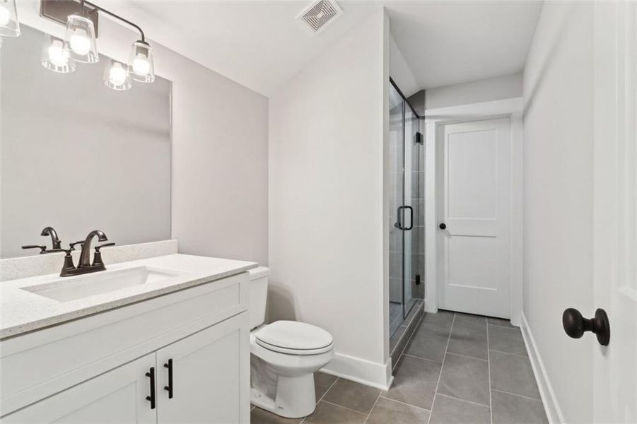 Furnished interior view inside a new home in , Atlanta (Image 10). Furnished interior view inside a new home in , Atlanta (Image 10).