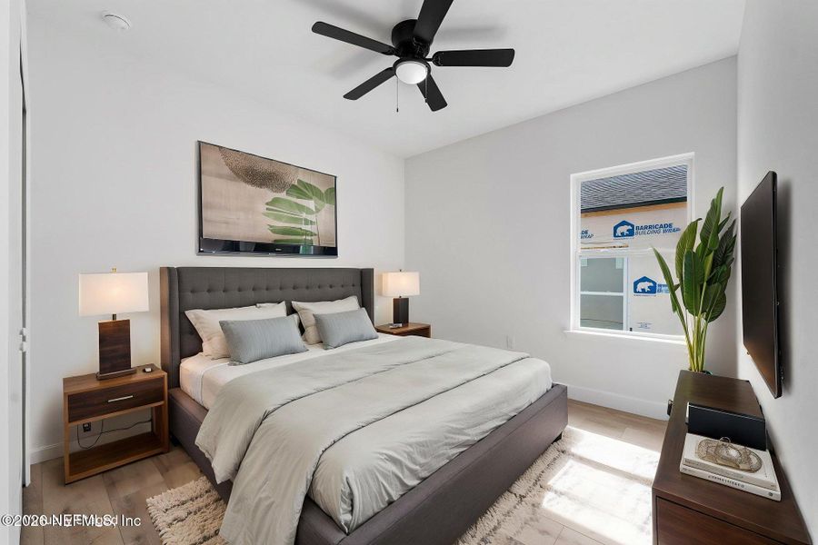 Furnished interior view inside a new home in , Jacksonville (Image 10).