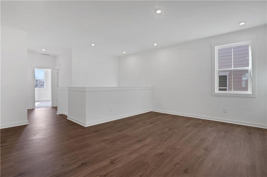 Spacious, unfurnished interior of a new home in Wisteria at GreenHouse, Marietta (Image 7). Spacious, unfurnished interior of a new home in Wisteria at GreenHouse, Marietta (Image 7).