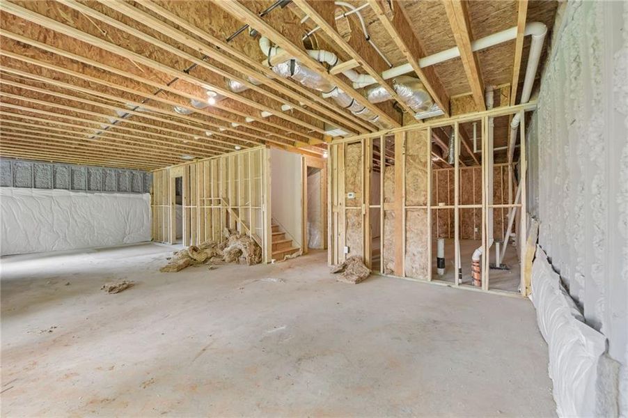 In-progress construction of a new home in Martin Springs - Estate Series, Lawrenceville, GA (Image 55).