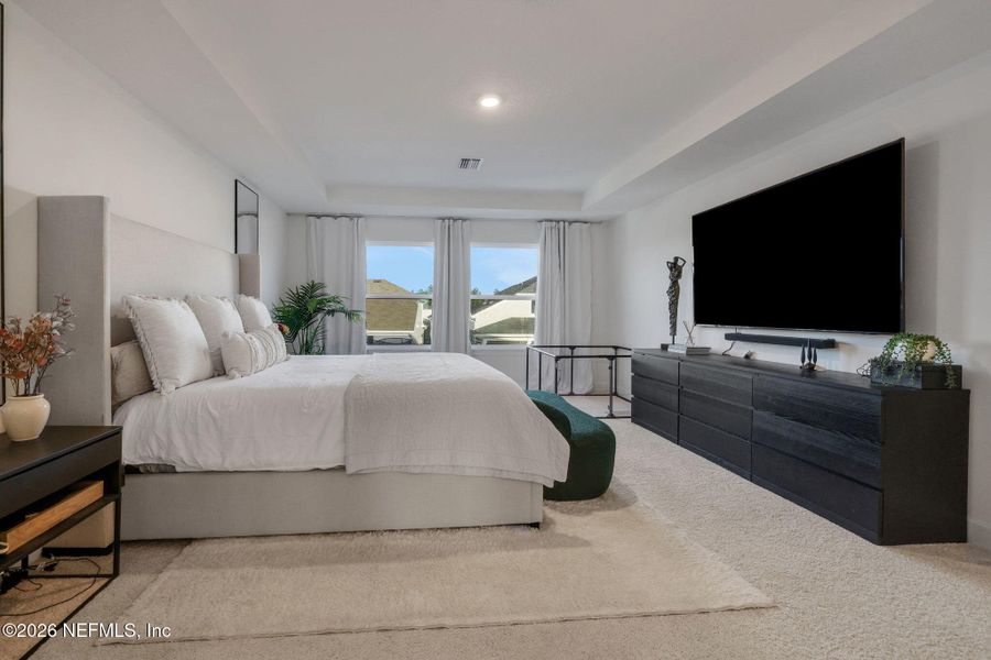 Furnished interior view inside a new home in , St. Augustine (Image 46).