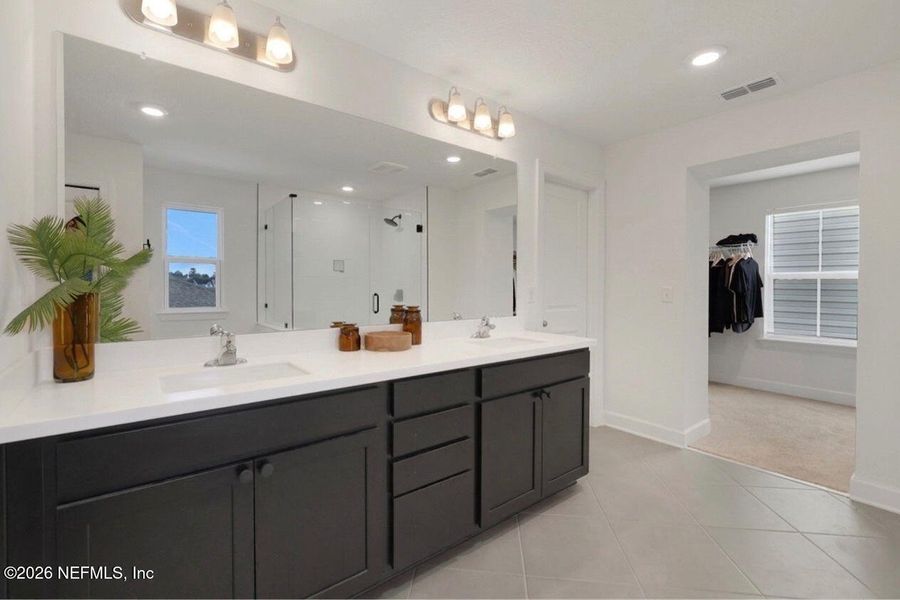 Furnished interior view inside a new home in , St. Augustine (Image 11).