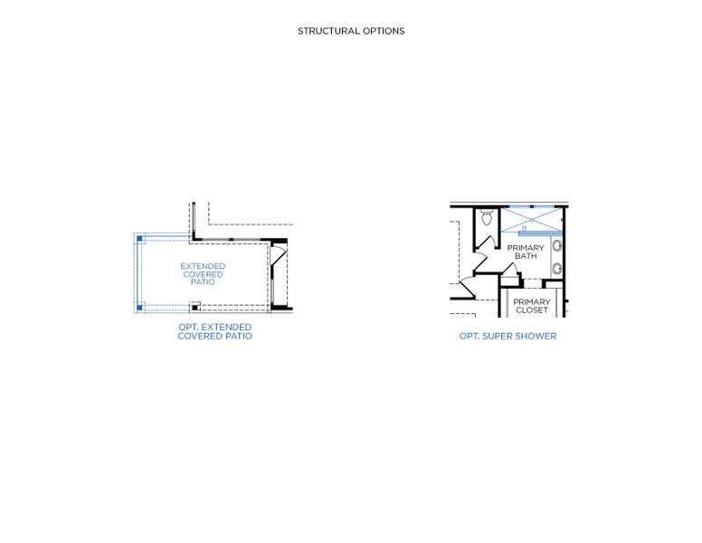 2D floor plan layout for the Oxford by Tricoast Homes in Sunterra 50s, Katy, TX (Image 5). 2D floor plan layout for the Oxford by Tricoast Homes in Sunterra 50s, Katy, TX (Image 5).