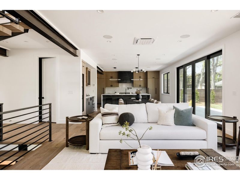 Living Room and Kitchen