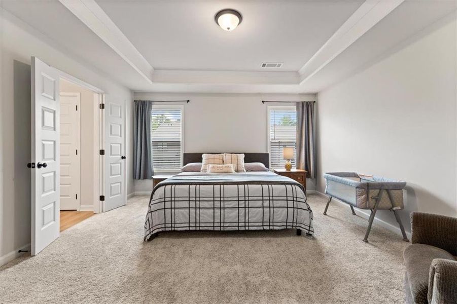 Furnished interior view inside a new home in Crofton Place Enclave, Snellville (Image 30).