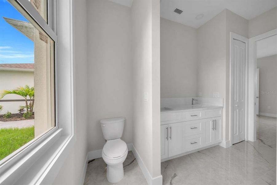 Furnished interior view inside a new home in , Lehigh Acres (Image 10).