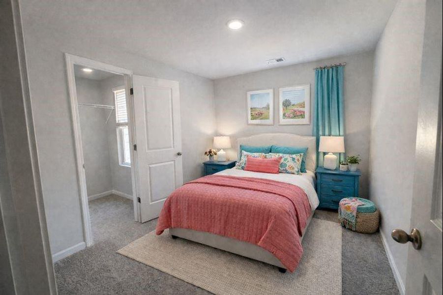 Furnished interior view inside a new home in The Enclave at Whitewater Creek, Union City (Image 18).