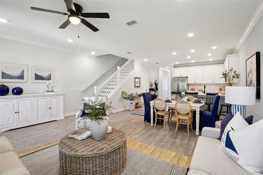 Furnished interior view inside a new home in , Nokomis (Image 4). Furnished interior view inside a new home in , Nokomis (Image 4).