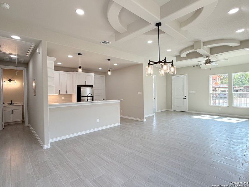 Spacious, unfurnished interior of a new home in , San Antonio (Image 26). Spacious, unfurnished interior of a new home in , San Antonio (Image 26).