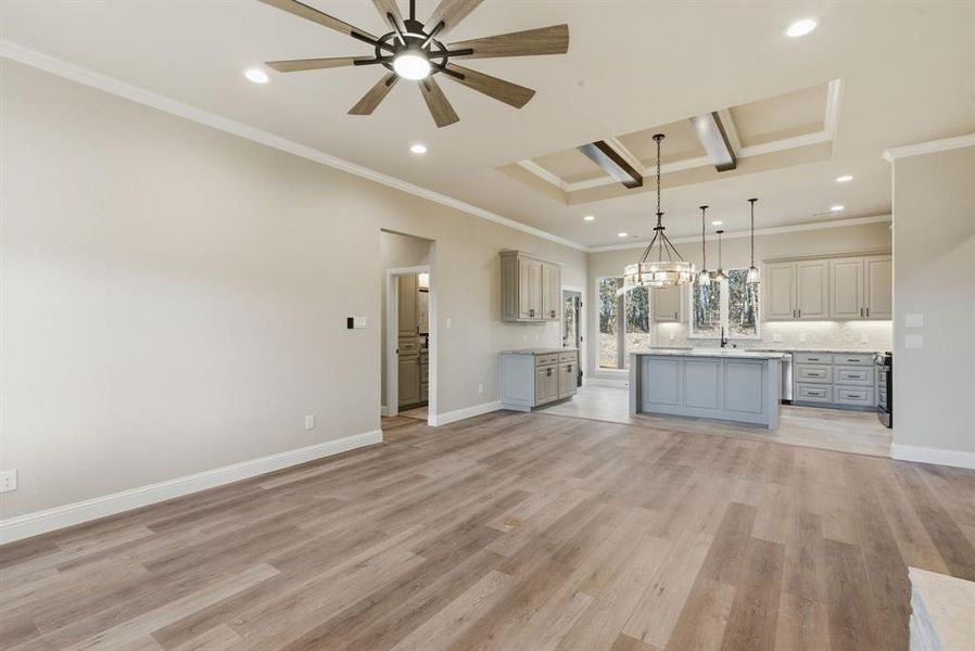 Spacious, unfurnished interior of a new home in Monarch Manor, Poolville (Image 18).