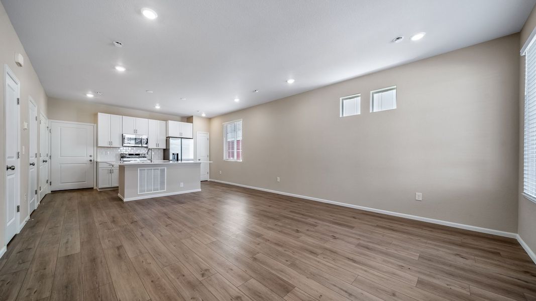 Spacious, unfurnished interior of a new home in Green Valley Ranch, Aurora (Image 16). Spacious, unfurnished interior of a new home in Green Valley Ranch, Aurora (Image 16).
