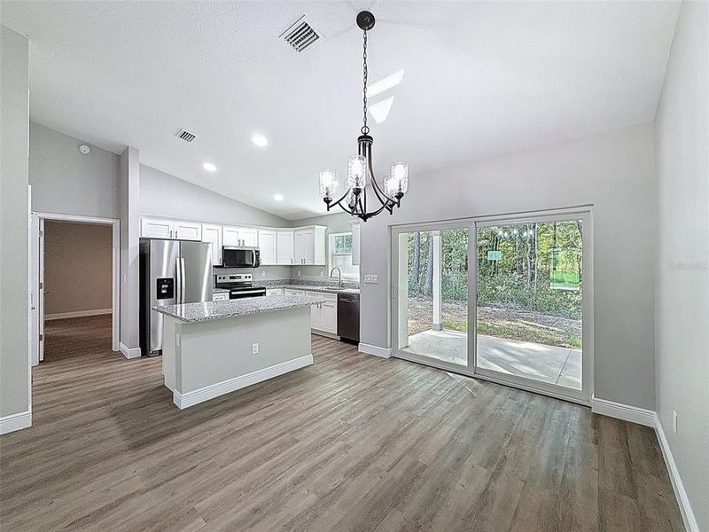 Furnished interior view inside a new home in , Dunnellon (Image 8).