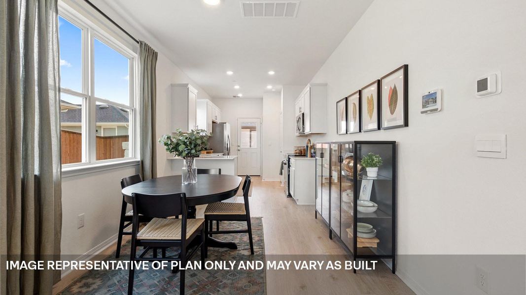 Furnished interior view inside a new home in Avery Centre, Round Rock (Image 7).
