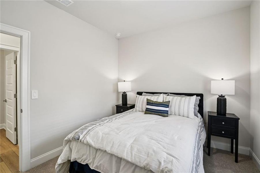 Furnished interior view inside a new home in Hemingway - Reserve Series, Cumming (Image 9).