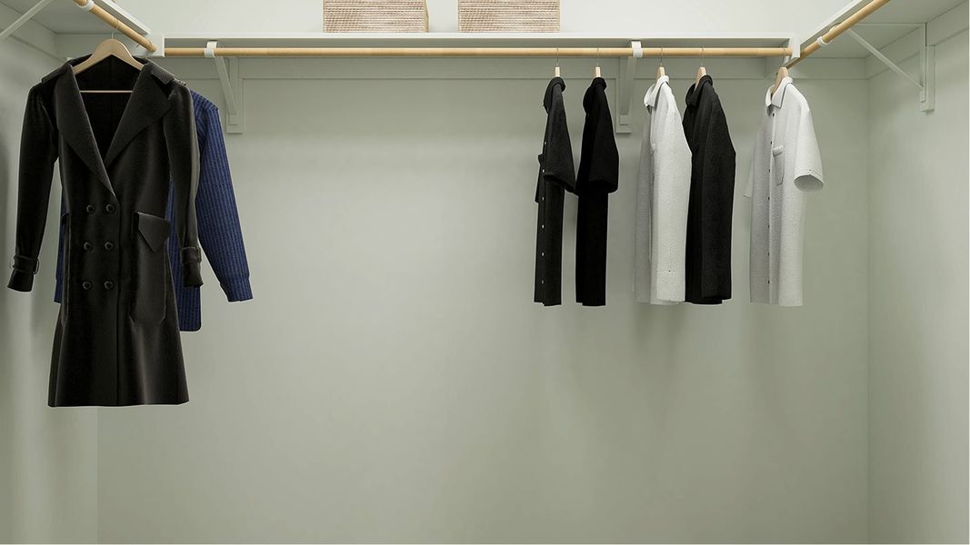 Woodhaven owner's suite walk-in closet