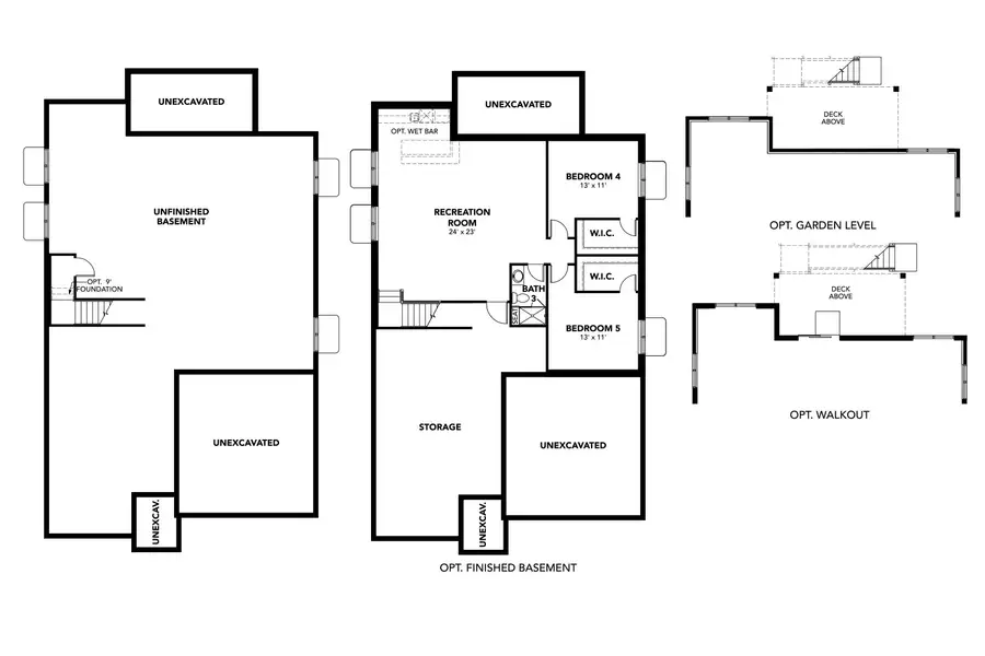 2D floor plan layout of this home in Dillon Pointe - Journey, Broomfield, CO (Image 4).