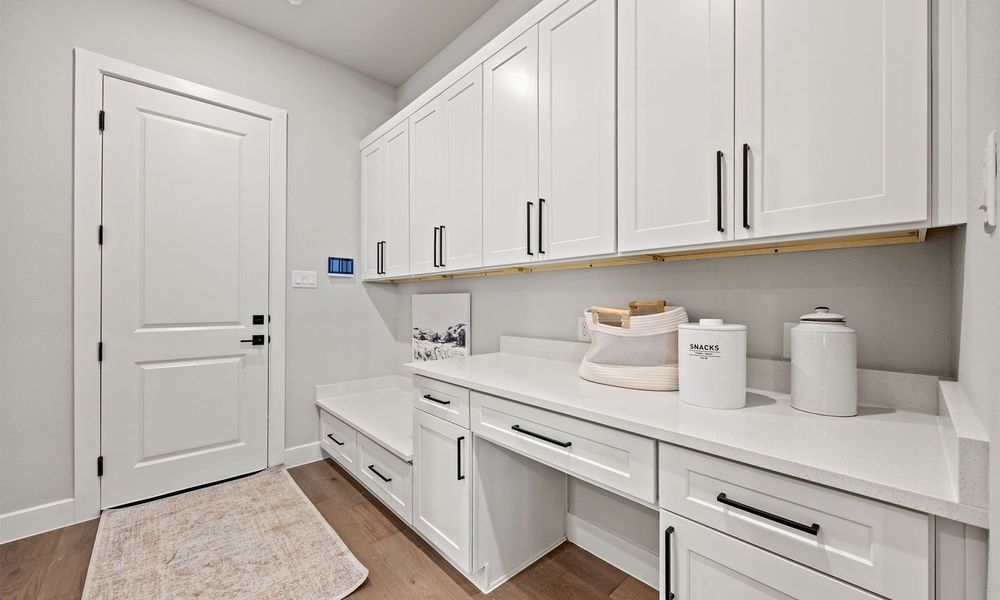 Representative furnished interior of a home built from the Rushmore by Cope Homes in Capitol Hill, Anna (Image 24).