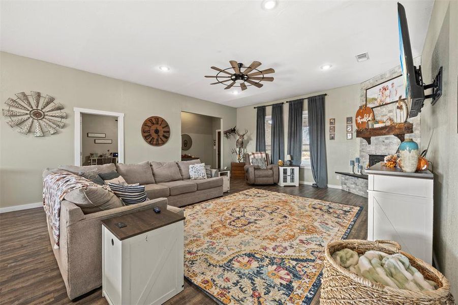 Furnished interior view inside a new home in , Milford (Image 5).