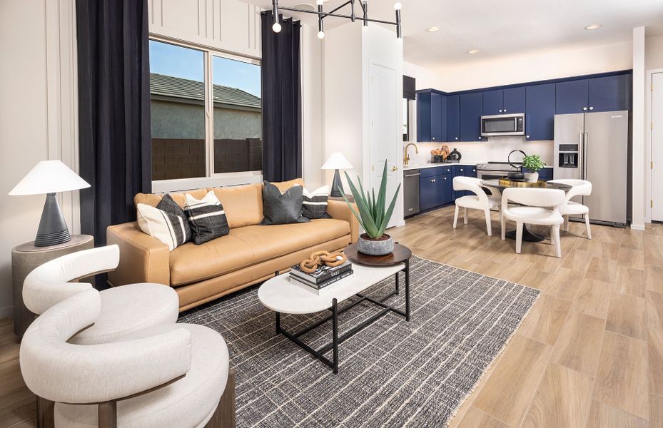 Representative furnished interior of a home built from the Coventry by Pulte Homes in Artisan at Asante, Surprise (Image 8). Representative furnished interior of a home built from the Coventry by Pulte Homes in Artisan at Asante, Surprise (Image 8).