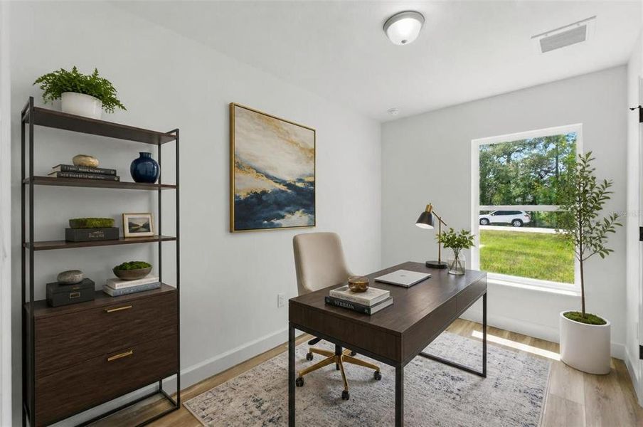 Furnished interior view inside a new home in , Weeki Wachee (Image 14). Furnished interior view inside a new home in , Weeki Wachee (Image 14).
