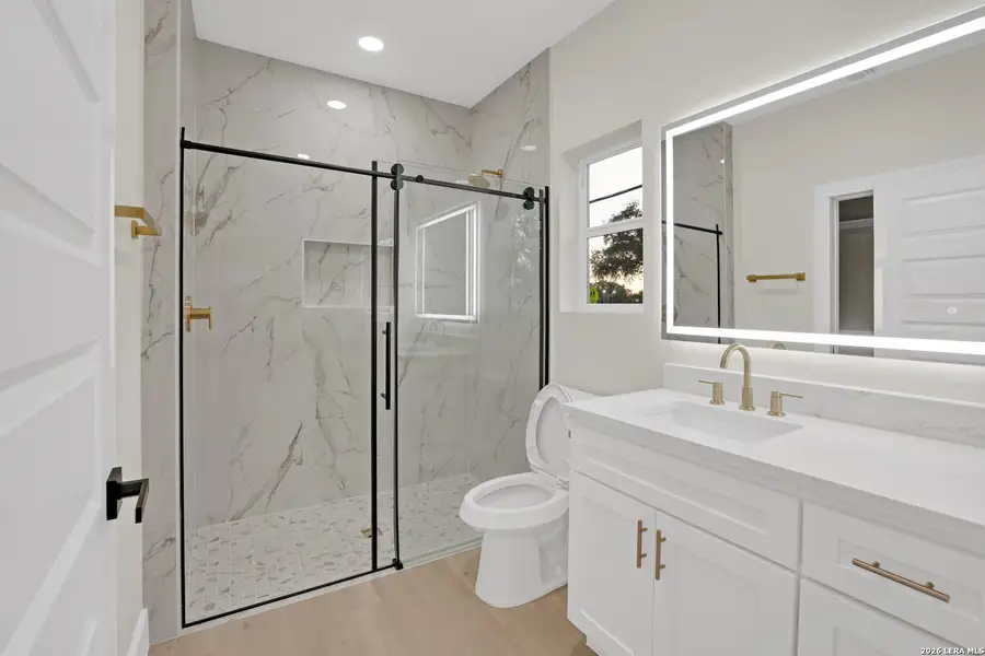 Furnished interior view inside a new home in , San Antonio (Image 3).