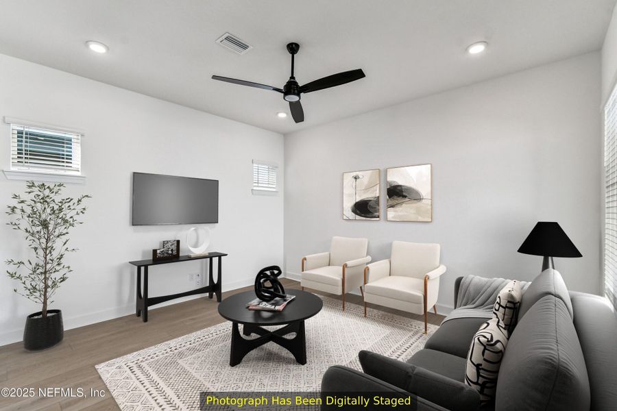 Furnished interior view inside a new home in , Jacksonville (Image 3).