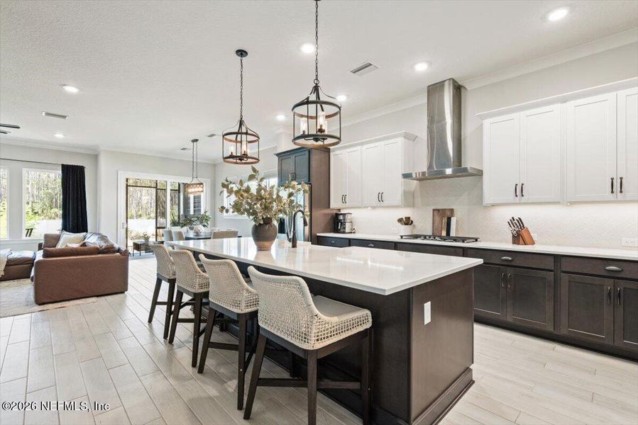 Furnished interior view inside a new home in Middlebourne 50', St. Johns (Image 10).