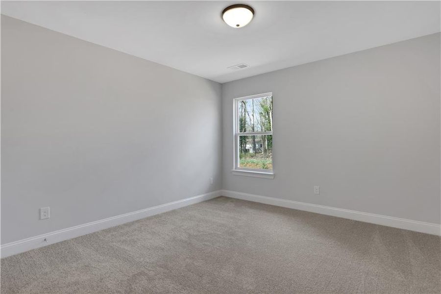 Spacious, unfurnished interior of a new home in Villas at Dawsonville Townhomes, Dawsonville (Image 39). Spacious, unfurnished interior of a new home in Villas at Dawsonville Townhomes, Dawsonville (Image 39).