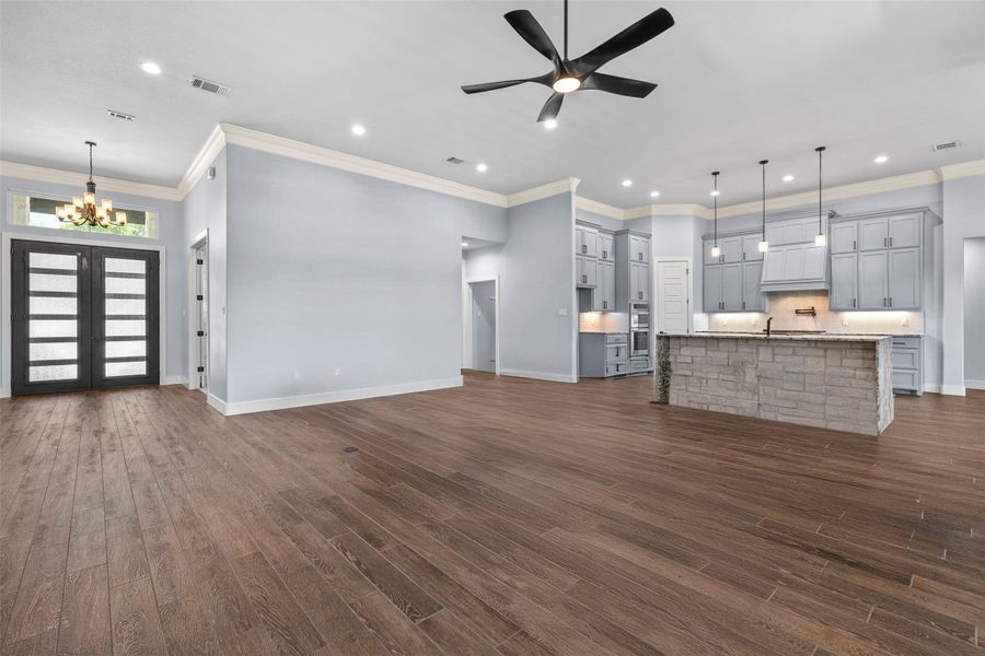 Spacious, unfurnished interior of a new home in , Temple (Image 28). Spacious, unfurnished interior of a new home in , Temple (Image 28).