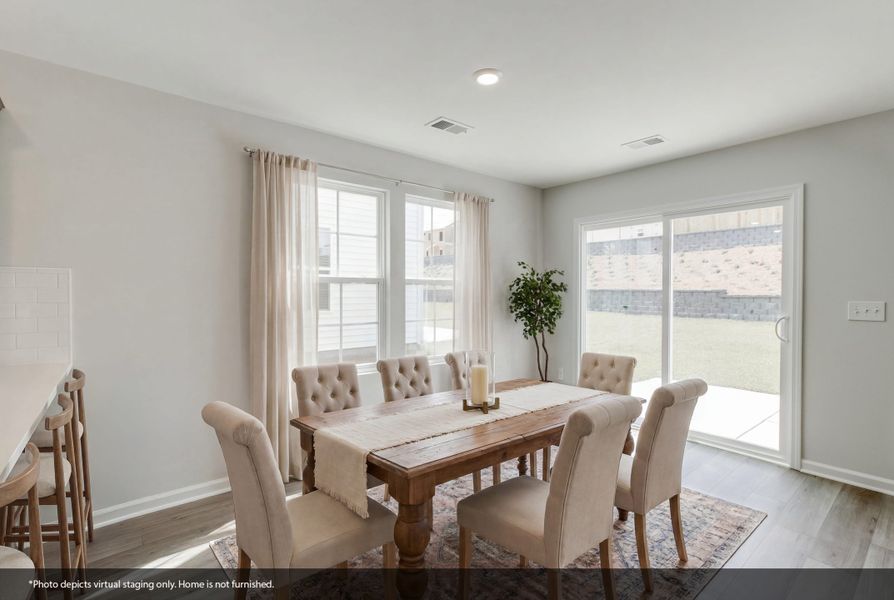 Furnished interior view inside a new home in Ellington, Elgin (Image 10).