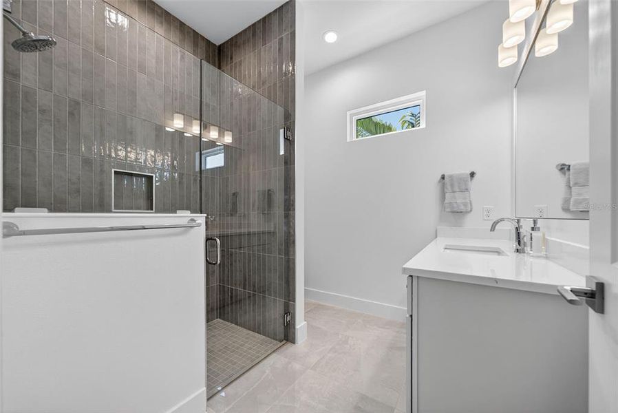Furnished interior view inside a new home in Aqua Single Family Homes, Bradenton (Image 63).