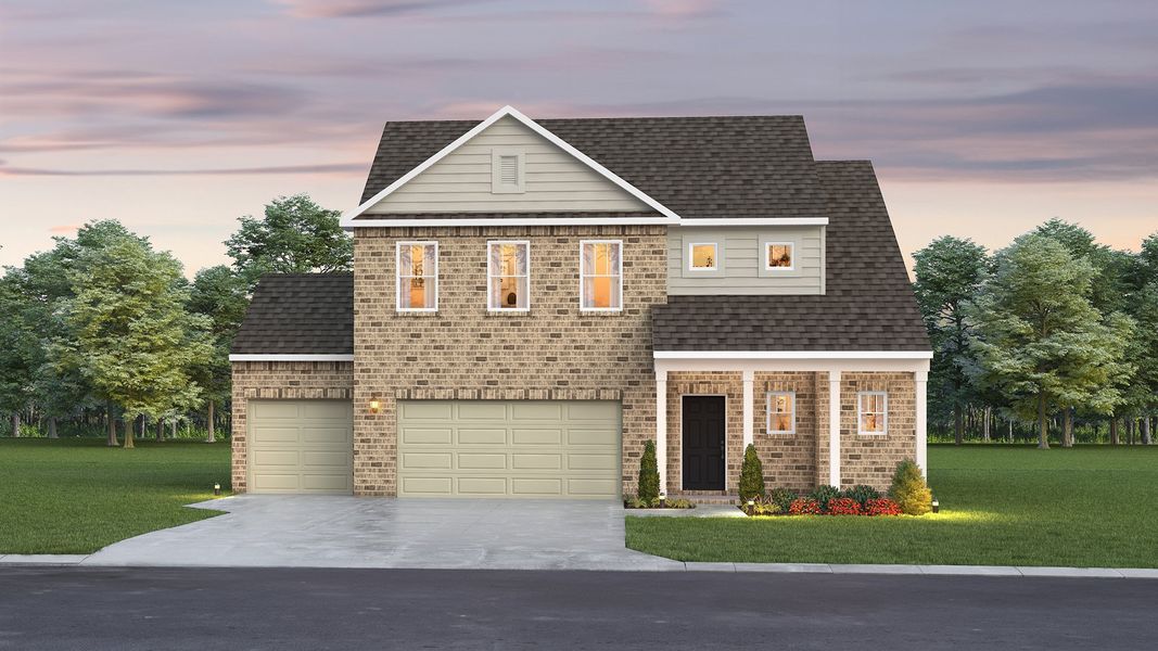 Homestead 1 with 3-Car Garage (R3)