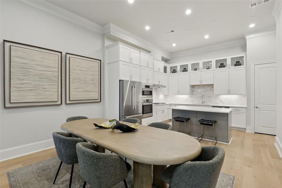 Image of model home with similar floorplan.