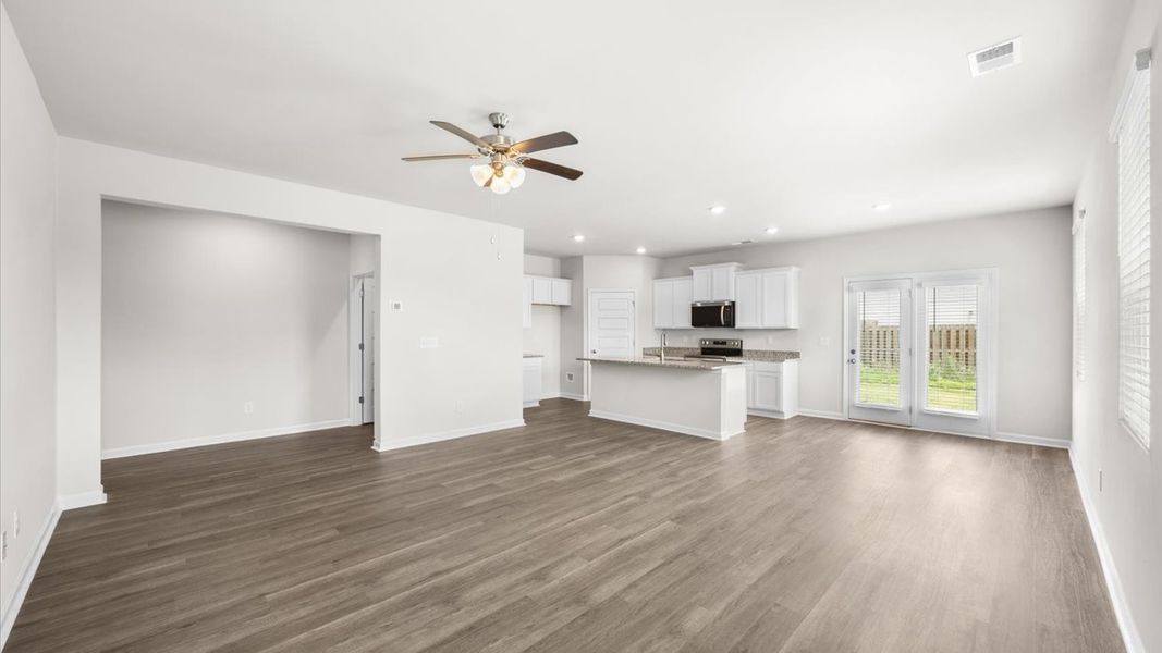 Spacious, unfurnished interior of a new home in Laurel Park Townhomes, Hephzibah (Image 13). Spacious, unfurnished interior of a new home in Laurel Park Townhomes, Hephzibah (Image 13).