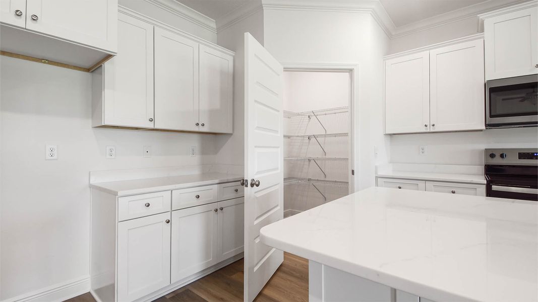 Representative furnished interior of a home built from the Delray by D.R. Horton in Caballeros Estates At Hombre, Panama City Beach (Image 8).