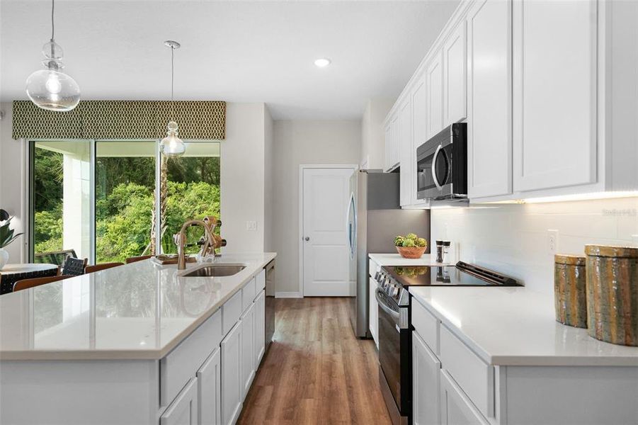 Furnished interior view inside a new home in Delaney Reserve, Deland (Image 13).