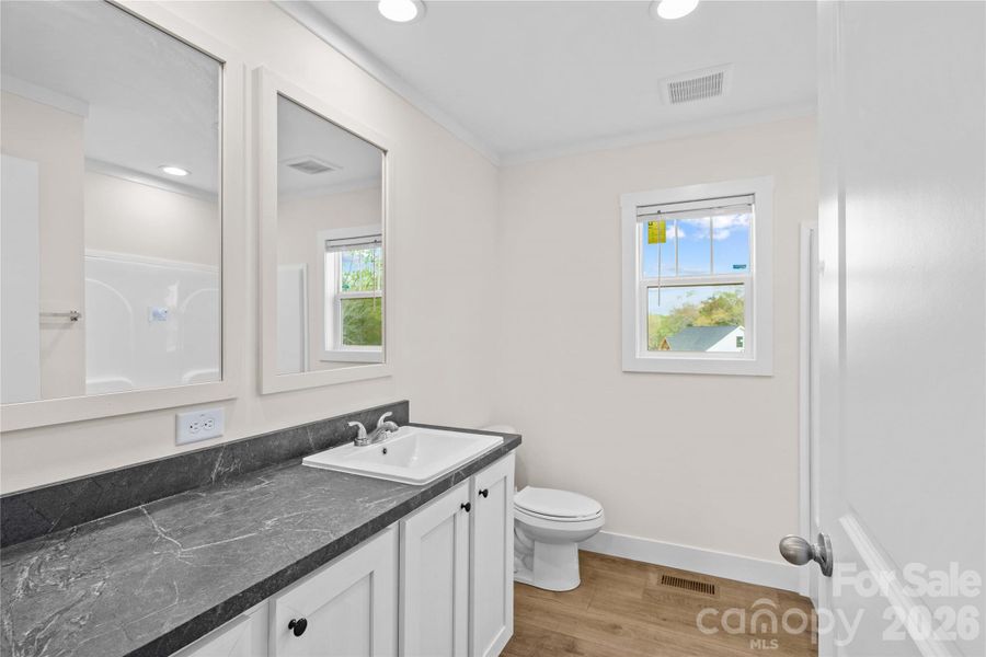 Furnished interior view inside a new home in , Hamptonville (Image 8).