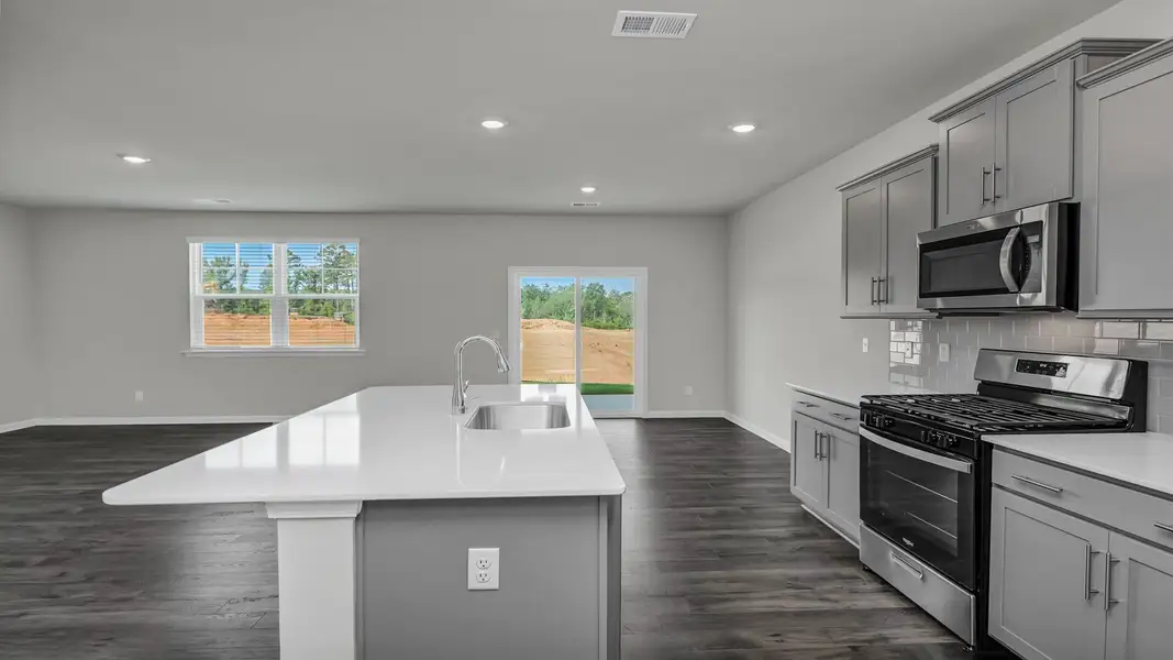 Furnished interior view inside a new home in Leatherstone, Blythewood (Image 4). Furnished interior view inside a new home in Leatherstone, Blythewood (Image 4).
