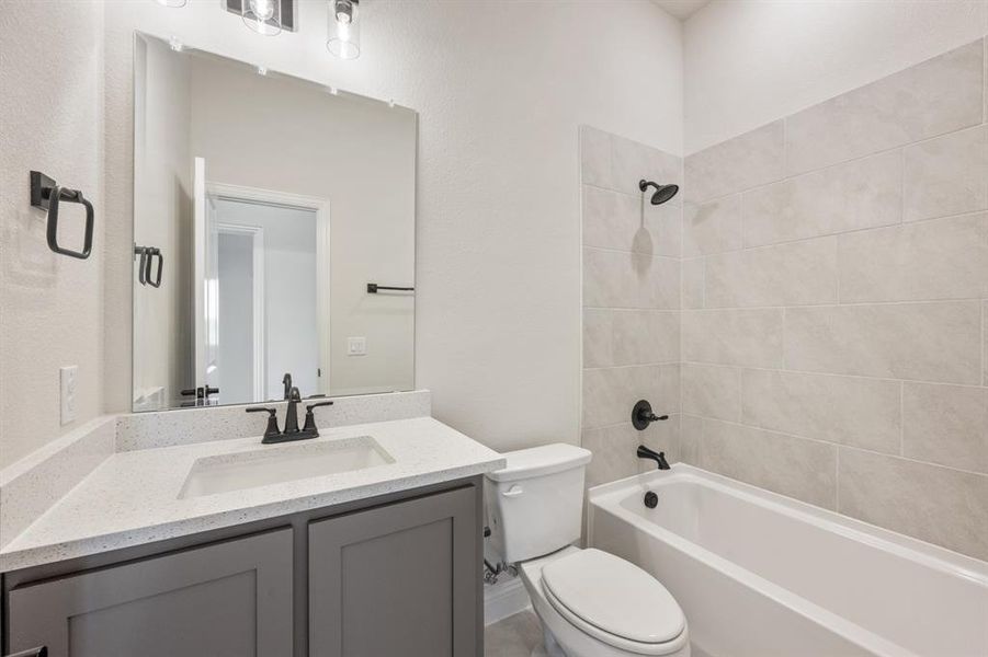 Furnished interior view inside a new home in Wildcat Ridge, Godley (Image 7).