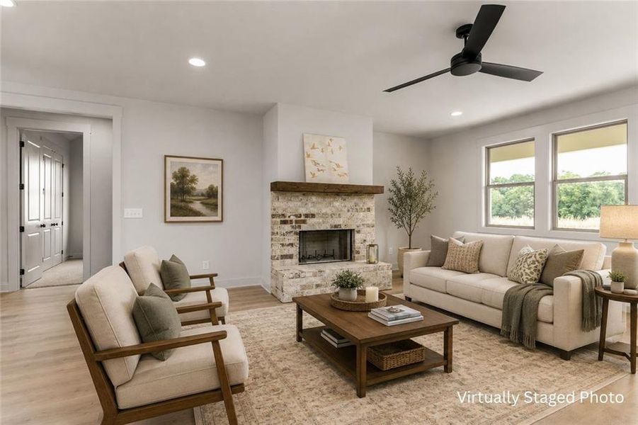 Furnished interior view inside a new home in , Madison (Image 10). Furnished interior view inside a new home in , Madison (Image 10).
