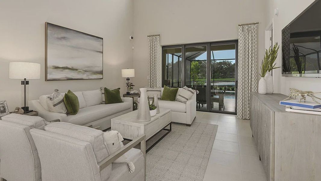 Furnished interior view inside a new home in Lochside, Mount Dora (Image 5).