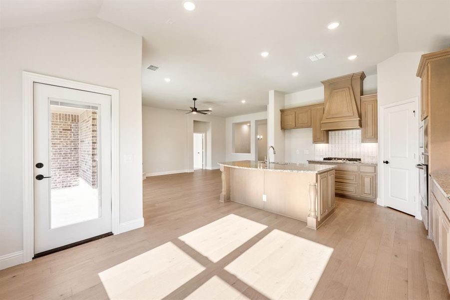 Furnished interior view inside a new home in Abe's Landing, Granbury (Image 9). Furnished interior view inside a new home in Abe's Landing, Granbury (Image 9).