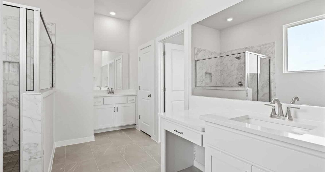 Furnished interior view inside a new home in Village at Three Oaks, Seguin (Image 6). Furnished interior view inside a new home in Village at Three Oaks, Seguin (Image 6).