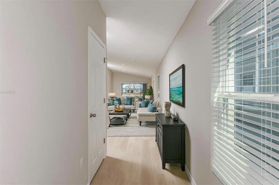 Furnished interior view inside a new home in , Haines City (Image 11).